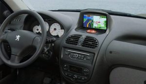Autoradio GPS Peugeot 206