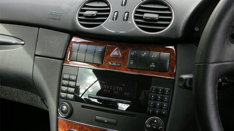 auto-radio 2 din mercedes clk w209