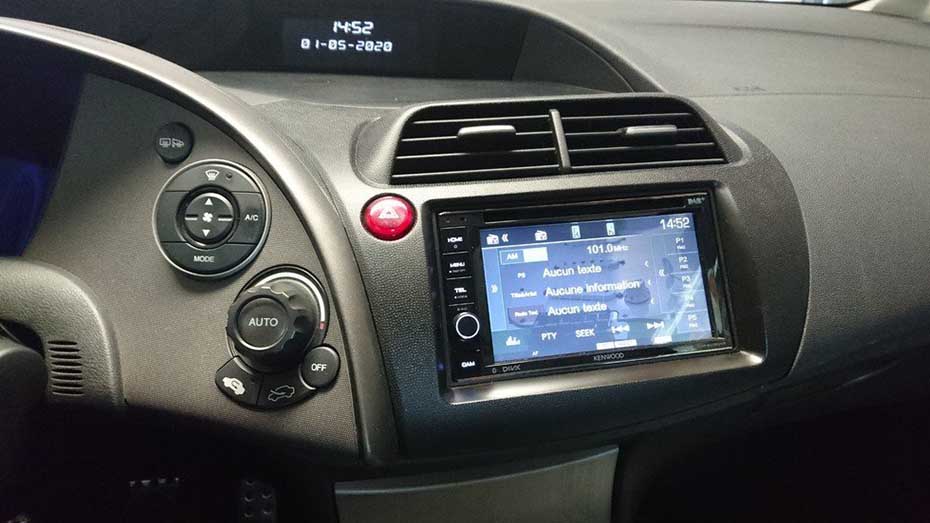 poste de radio pour voiture Honda civic 8