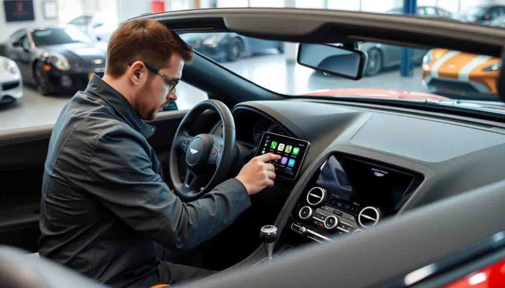 Aston Martin carplay