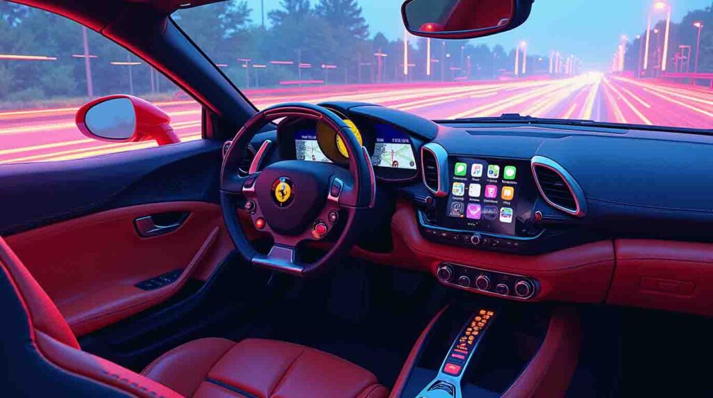 Ferrari apple carplay