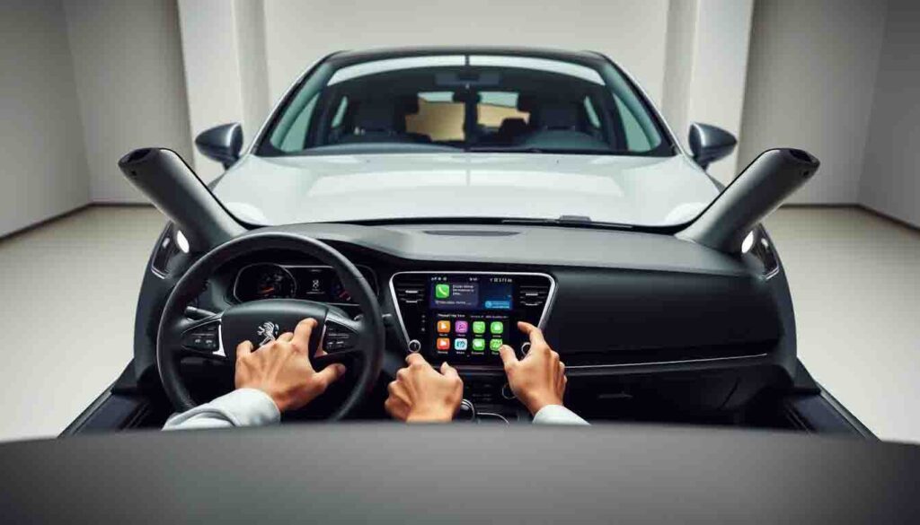 Peugeot apple carplay