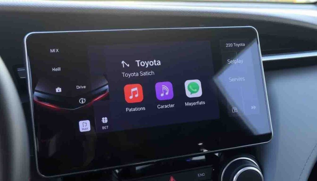 Toyota apple carplay