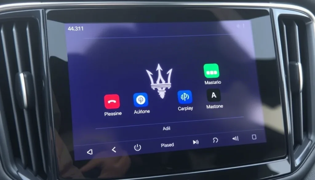 apple carplay Maserati