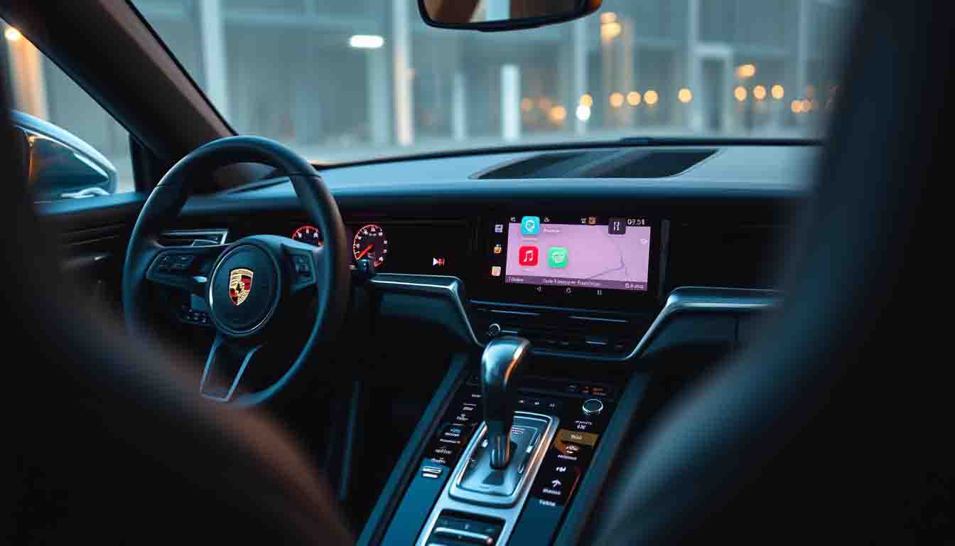 apple carplay Porsche