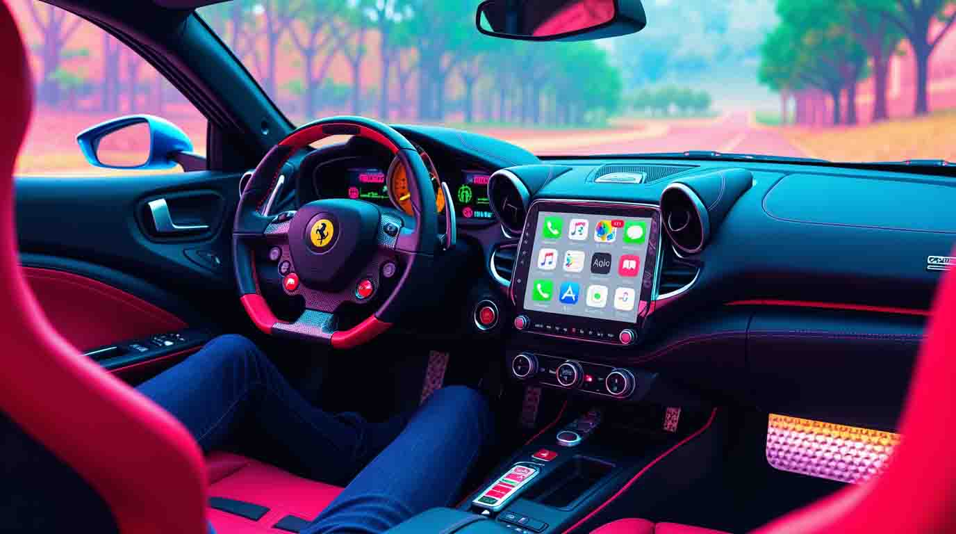 carplay Ferrari
