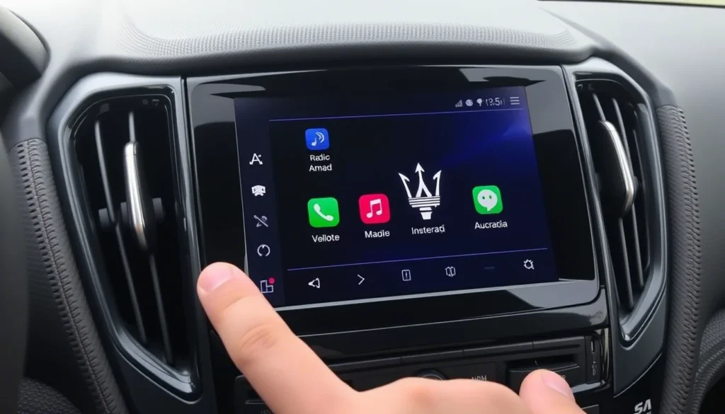 carplay Maserati