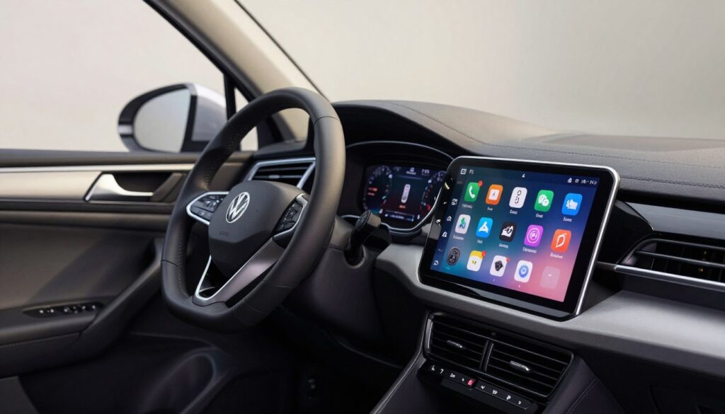 Apple CarPlay Volkswagen Tiguan écran