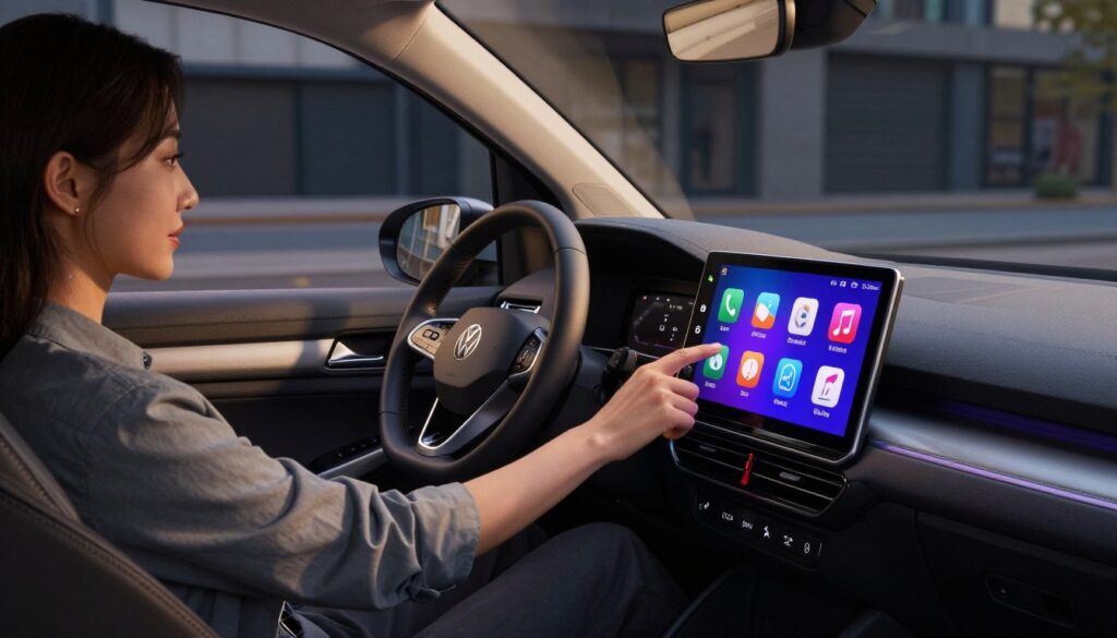 Apple CarPlay intégration Volkswagen Up