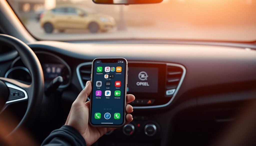 Applications CarPlay Opel Adam
