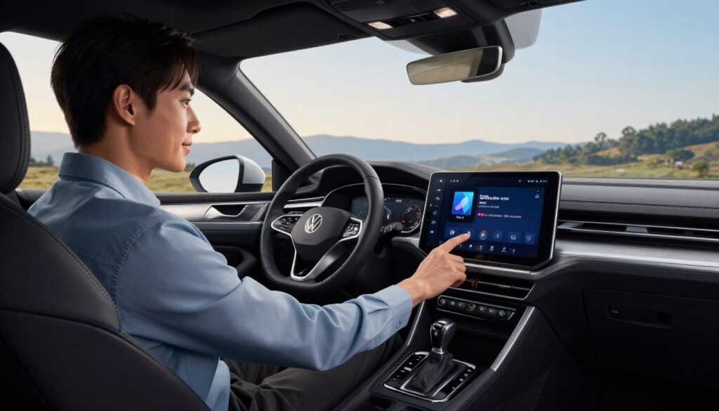 Assistant vocal Siri Volkswagen CC