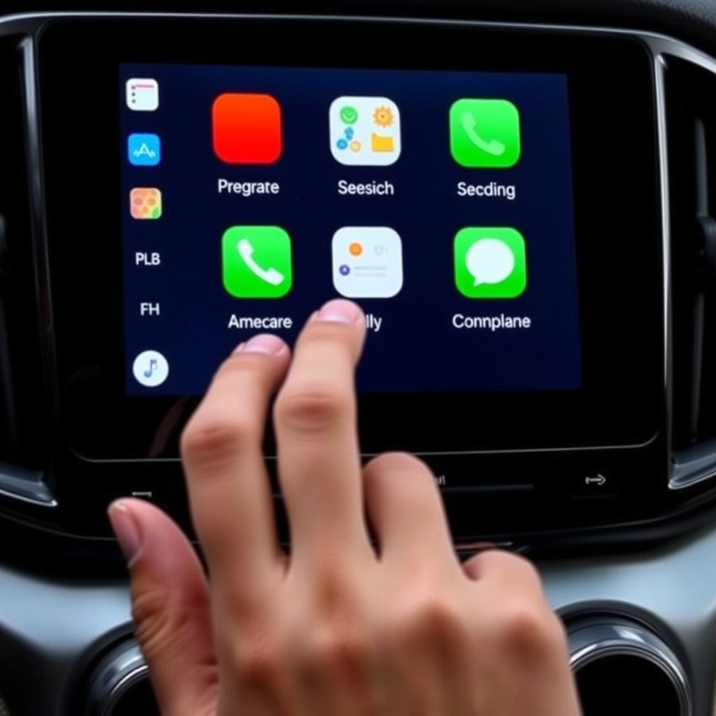 Autoradio GPS CarPlay Ssangyong Korando