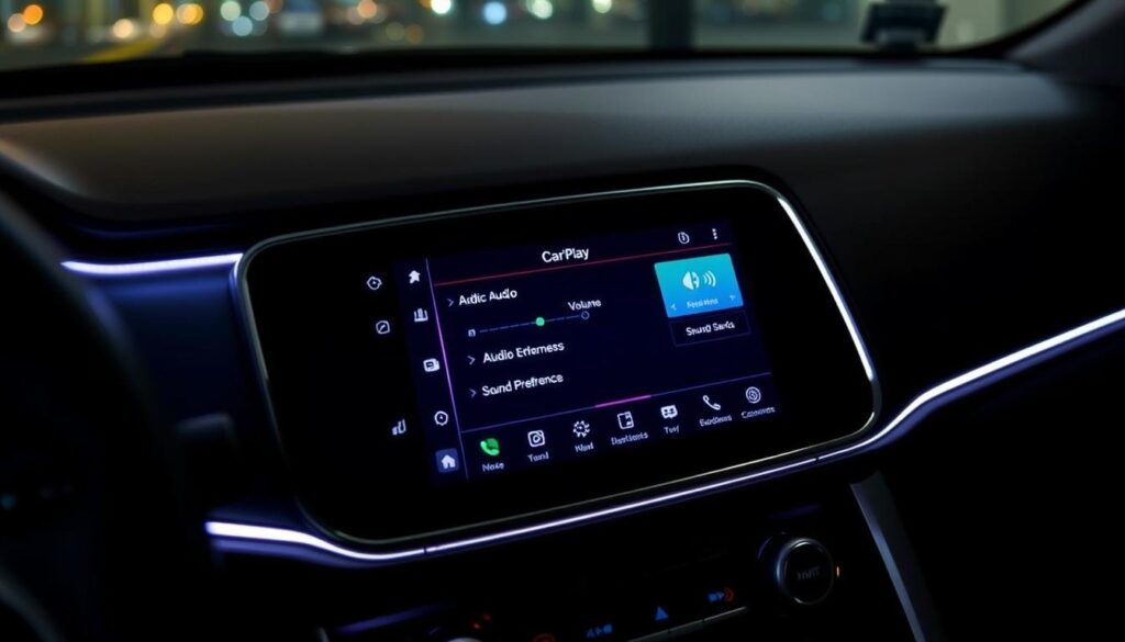 CarPlay audio settings