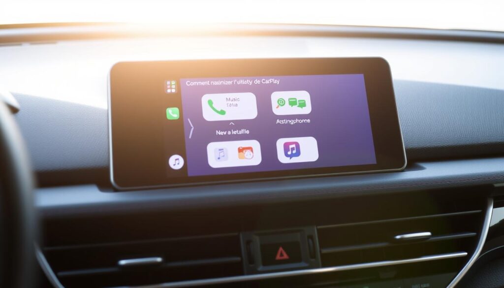 CarPlay interface