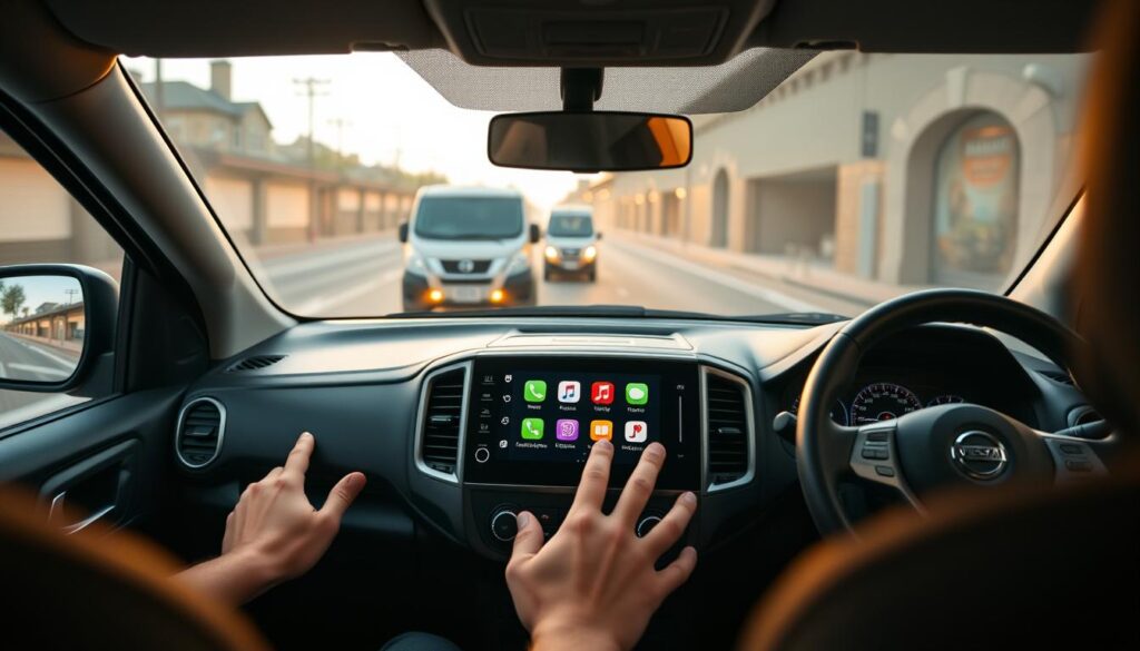 CarPlay sur Nissan NP300