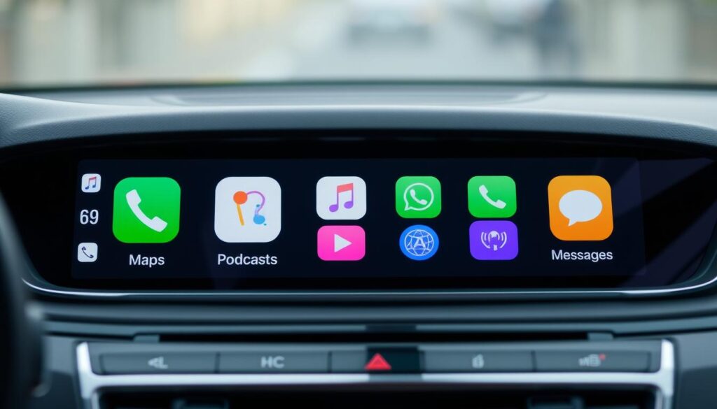 Carplay applications compatibles