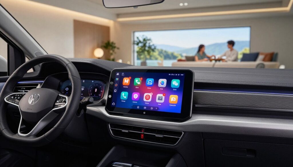 Compatibilité CarPlay Volkswagen Sharan