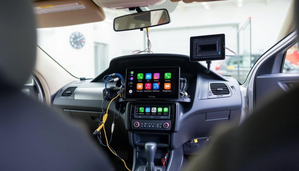 Installation CarPlay Tata Estate