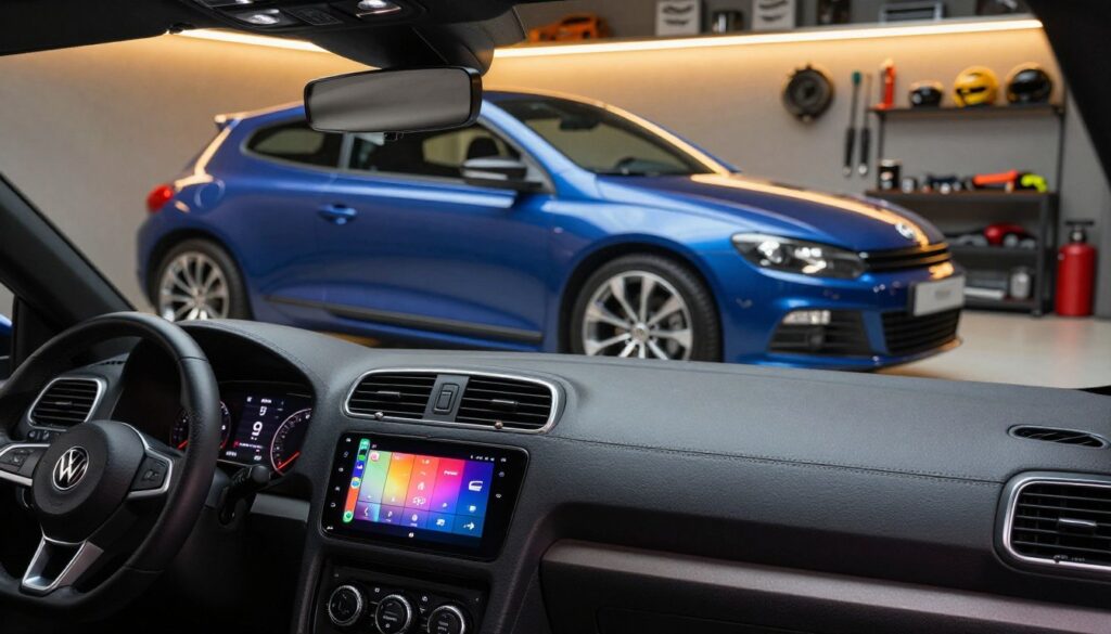 Kit retrofit CarPlay Scirocco