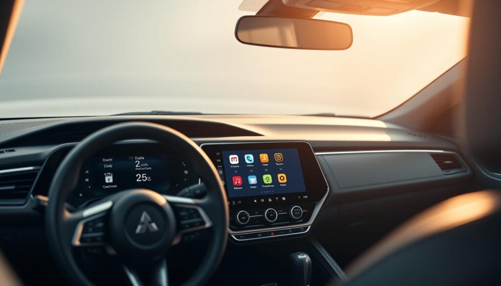 Sécurité CarPlay Mitsubishi FTO