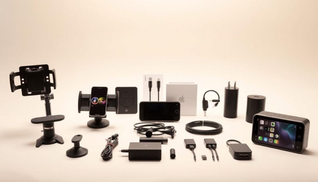 Supports et fixations pour Carplay