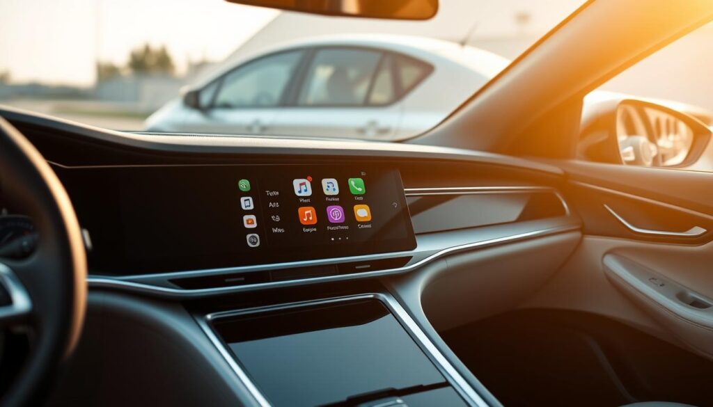 Voiture connectée avec CarPlay