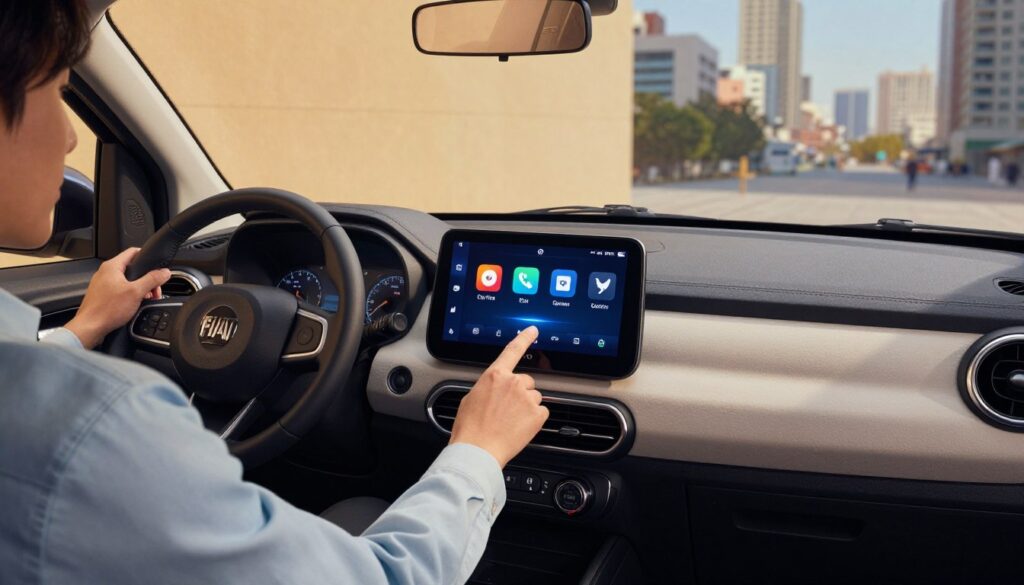 avantages CarPlay Fiat Mobi