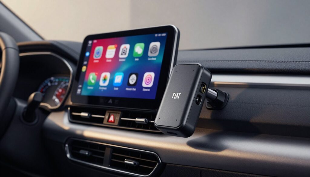 boîtier adaptateur CarPlay Fiat Linea