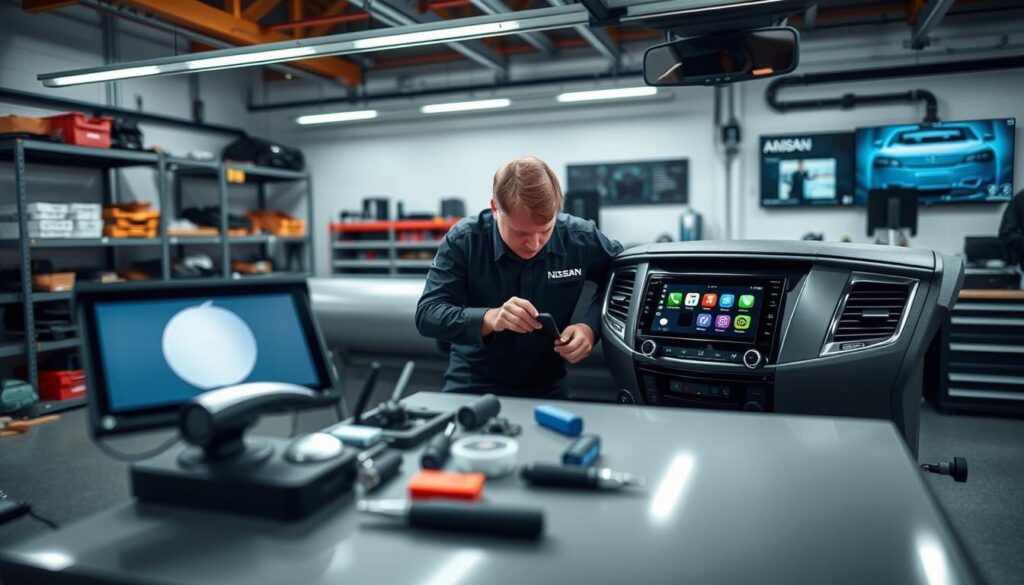 dépannage Carplay Nissan Paladin