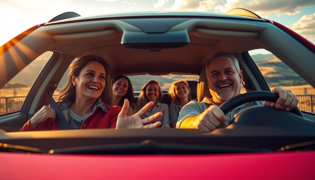 divertissement en voiture