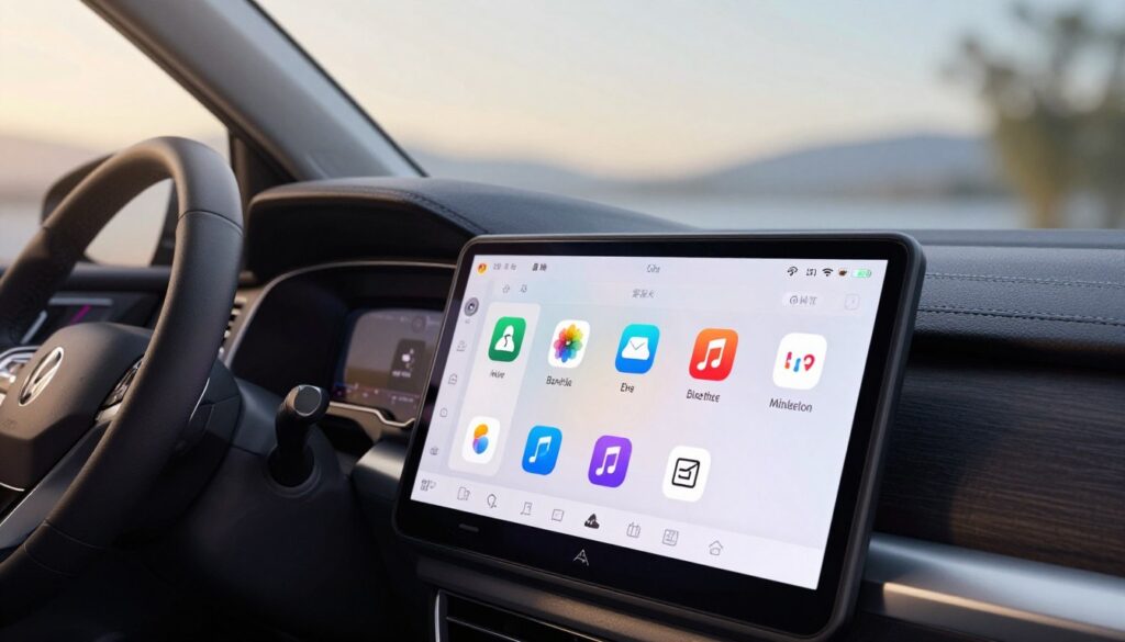 écran tactile CarPlay Volkswagen Lavida