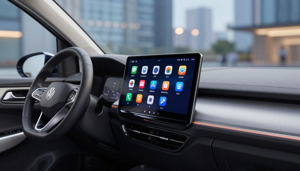 écran tactile Volkswagen Up! CarPlay