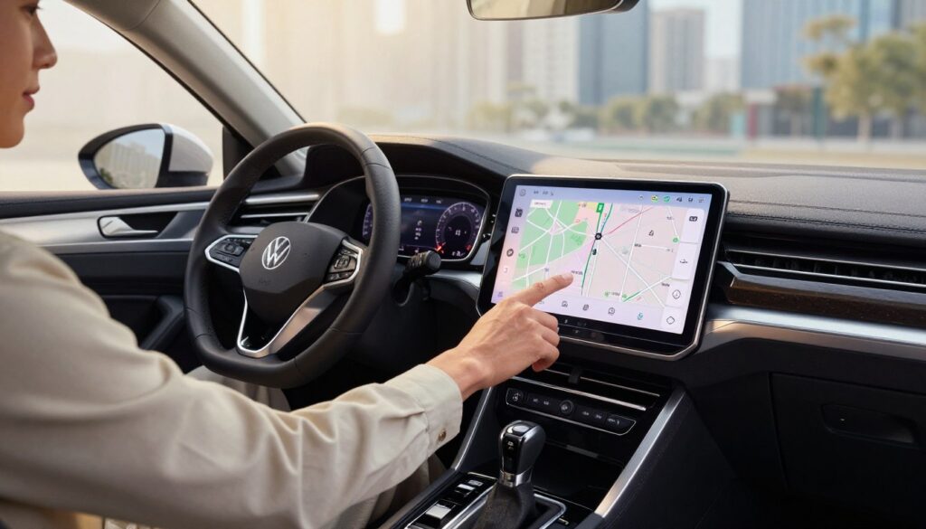 guidage vocal sécurité CarPlay Volkswagen CC