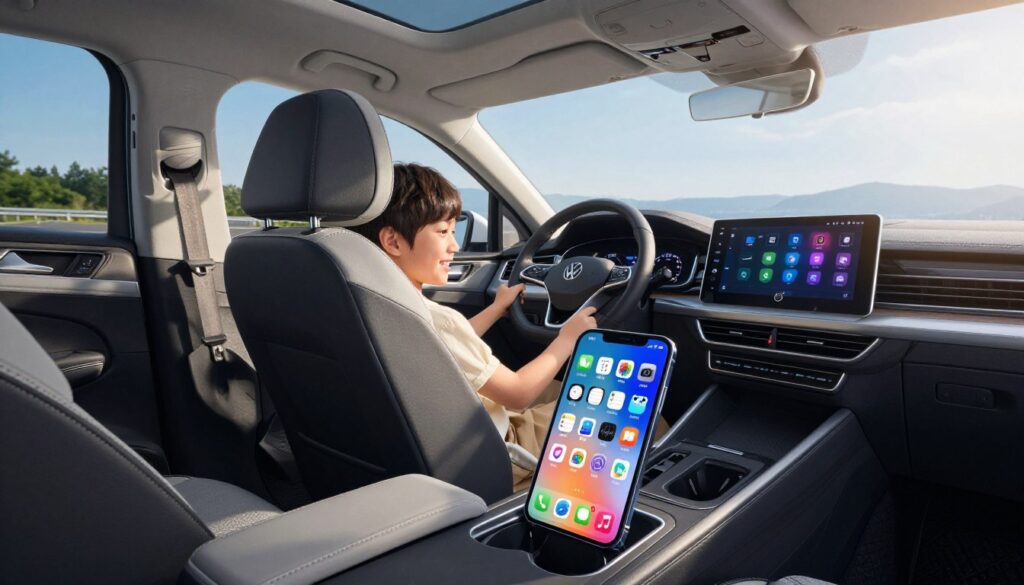 guide connexion CarPlay Volkswagen Sharan