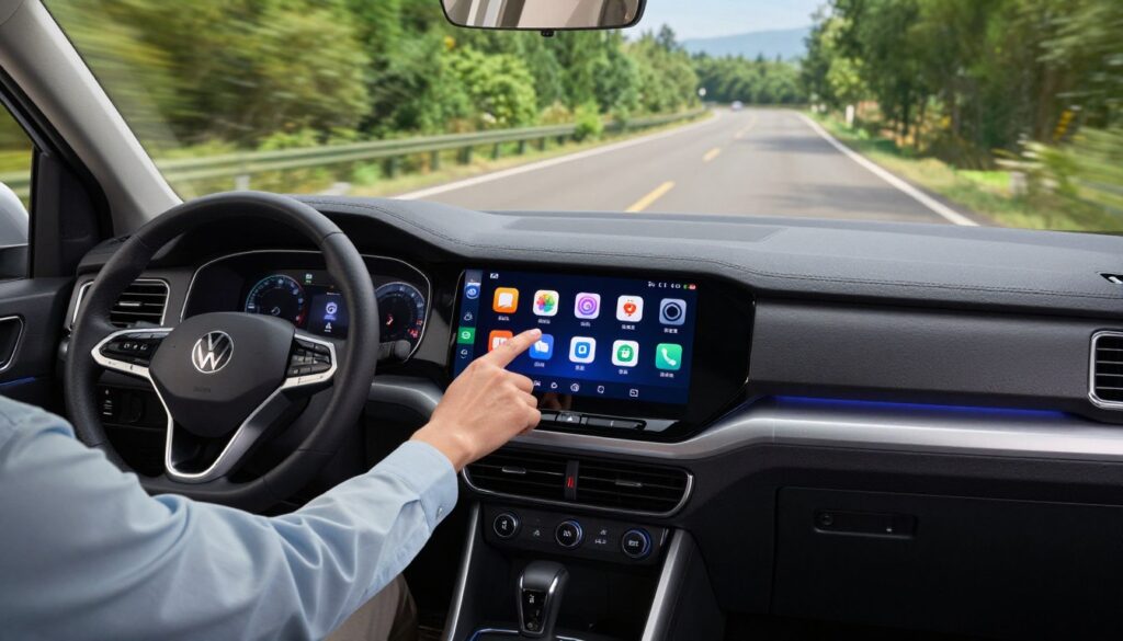 interaction vocale et personnalisation CarPlay Volkswagen Amarok