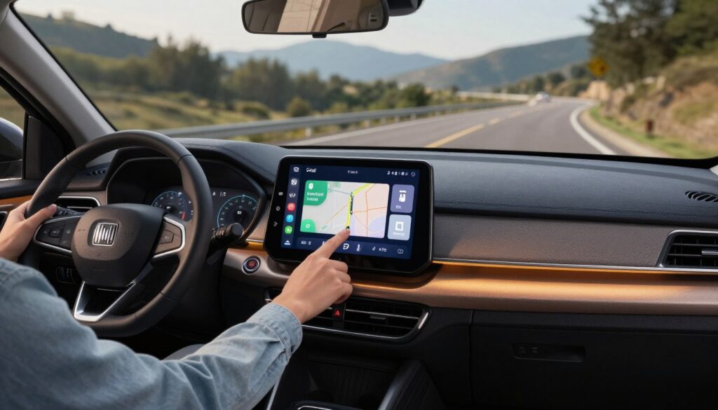 interface conduite intuitive CarPlay sécurité