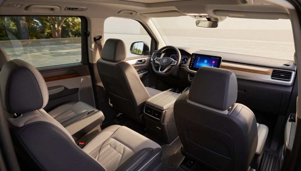 sièges coulissants Volkswagen Multivan